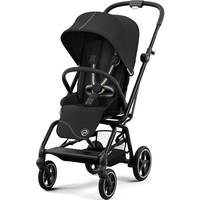 Cybex Eezy S Twist+2 Black Pushchair,  Moon Black