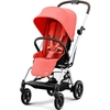 Cybex Eezy S Twist+2 Silver Pushchair,  Hibiscus Red