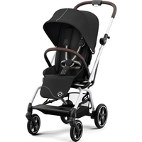 Cybex Eezy S Twist+2 Silver Pushchair,  Moon Black