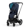 Cybex Priam Complete Pushchair Nautical Blue - Matt Black Chassis
