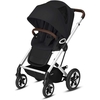 Cybex Talos S Lux Silver Pushchair,  Deep Black