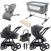 egg Egg 2 Essential iSize Travel System & Starter Nursery Bundle,  Quartz