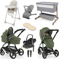 egg Egg 2 Premium iSize Travel System & Starter Nursery Bundle,  Olive