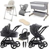 egg Egg 2 Premium iSize Travel System & Starter Nursery Bundle,  Quartz