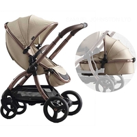 egg Egg 2 Special Edition Stroller + Carrycot Complete Pram Set,  Feather Geo