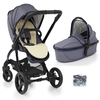 egg Egg 2 Stroller + Carrycot Complete Pram Set,  Chambray