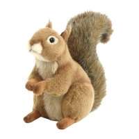 Hansa Red Squirrel Plush Toy