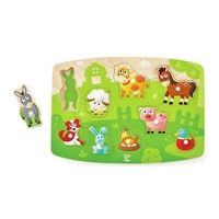 Hape Farmyard Peg Puzzle