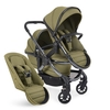 iCandy Peach 7 Combo Double Phantom Pushchair,  Olive Green