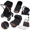 Ickle Bubba Aston Rose i-size Travel System with Isofix Base