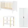 Ickle Bubba Coleby Classic 3 Piece Furniture Set,  Scandi White