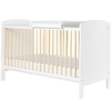 Ickle Bubba Coleby Classic Cot Bed and Cot Top Changer,  Scandi White