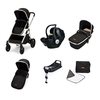 Ickle Bubba Eclipse Travel System with Mercury iSize car seat and ISOFIX