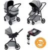 Ickle Bubba Moon 3-in-1 Travel System with isofix base