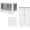 Ickle Bubba Tenby 3 Piece Furniture Set and Under Drawer,  Mono