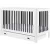 Ickle Bubba Tenby Classic Cot Bed with Under Drawer,  Mono