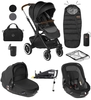 Jane Crosslight + Matrix 10 Piece Travel System Bundle,  Cold Black