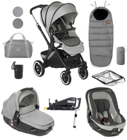 Jane Crosslight + Matrix 10 Piece Travel System Bundle,  Dim Grey