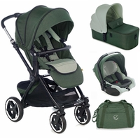 Jane Crosslight + Micro + Koos iSize R1,  Forest Green