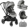 Jane Crosslight + Micro Pro + Koos iSize R1 Travel System,  Dim Grey