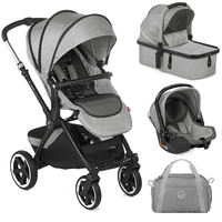 Jane Crosslight + Micro Pro + Koos iSize R1 Travel System,  Dim Grey