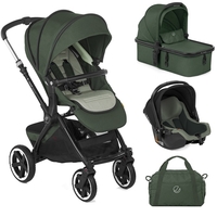 Jane Crosslight + Micro Pro + Koos iSize R1 Travel System,  Forest Green