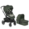 Jane Crosslight + Micro Pro Pram,  Forest Green