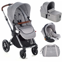 Jane Kawai + Micro + Koos iSize R1 Travel System,  Dim Grey