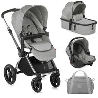 Jane Kawai + Micro Pro + Koos iSize R1 Travel System,  Dim Grey