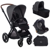 Jane Muum + Micro + Koos iSize R1,  Cold Black