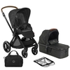Jane Muum + Micro Pro 3in1 Pram,  Cold Black