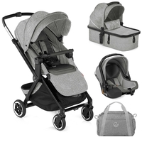 Jane Newel + Micro Pro + Koos iSize R1 Travel System,  Dim Grey