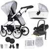 Venicci Pure 2.0 Cabriofix i-Size Travel System,  Cloud