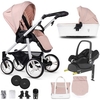 Venicci Pure 2.0 Cabriofix i-Size Travel System,  Rose