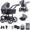 Venicci Shadow 2.0 3-in-1 Travel System,  Denim Grey