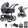 Venicci Shadow 2.0 Pram,  Denim Grey