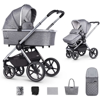 Venicci Tinum 2.0 Pram,  Rock Graphite