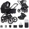 Venicci Tinum SE 3-in-1 Travel System,  Stylish Black