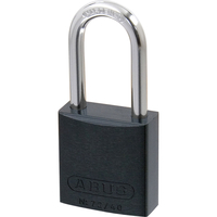 Abus 40mm 72 Series Aluminium Padlock Black with 40mm Long Shackle Keyed Alike to Suite TT00260