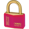 Abus 40mm Red T84 Inox Series Brass Padlock Keyed Alike To Suite 8404