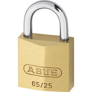 Abus 65 Series Compact Brass Padlock Keyed Alike 25mm Standard 253