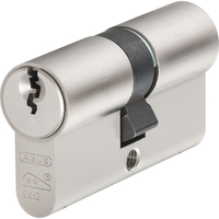 ABUS E60NP Nickel Plated Euro Double Cylinder Lock 35 x 40mm