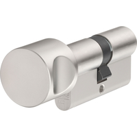 ABUS E60NP Nickel Plated Euro Thumbturn Cylinder Lock 40 x 40mm