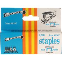 Arrow S107 Staples Pack of 2500