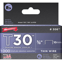 Arrow Staples 306Ip Box Of 5000 10mm