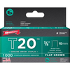 Arrow T20 Staples 10mm / 3/8" Pack of 1000