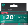 Arrow T20 Staples 8mm / 5/16" Pack of 1000