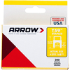 Arrow T59 Insulated Staples 6mm Clear Pack of 300