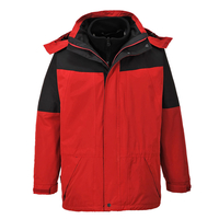 Aviemore Mens 3-in-1 Waterproof Jacket Red XL