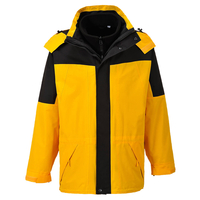 Aviemore Mens 3-in-1 Waterproof Jacket Yellow XL